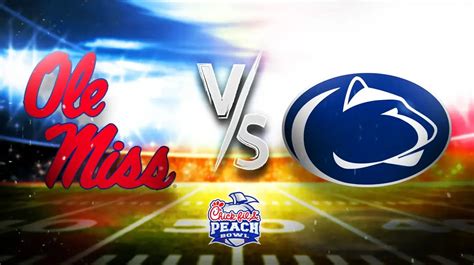 peach bowl odds|Penn State vs. Ole Miss Peach Bowl line, prediction, odds: .